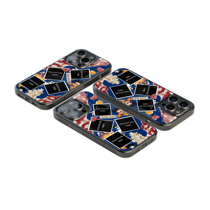 Polaroid Personalised Glass Phone Case