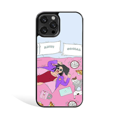 Premium Glass Back Mobile Phone Cover for iPhone, Samsung, OnePlus, Google Pixel, Redmi, Oppo, Vivo & Realme