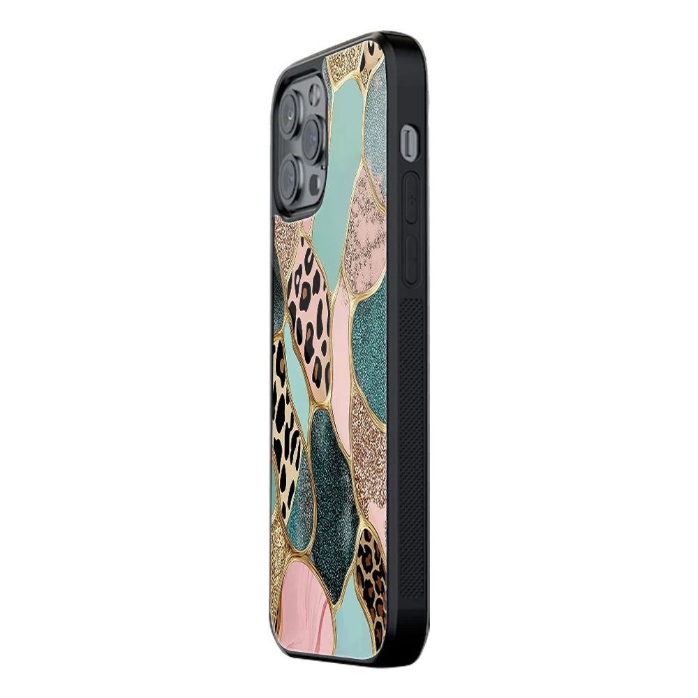 Trendy Glass Back Mobile Case for iPhone, Samsung, Redmi, OnePlus, Google Pixel, Motorola