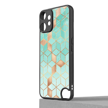 Aqua Mosaic cmf nothing phone 2 pro mobile cover | shockproof glass phone case