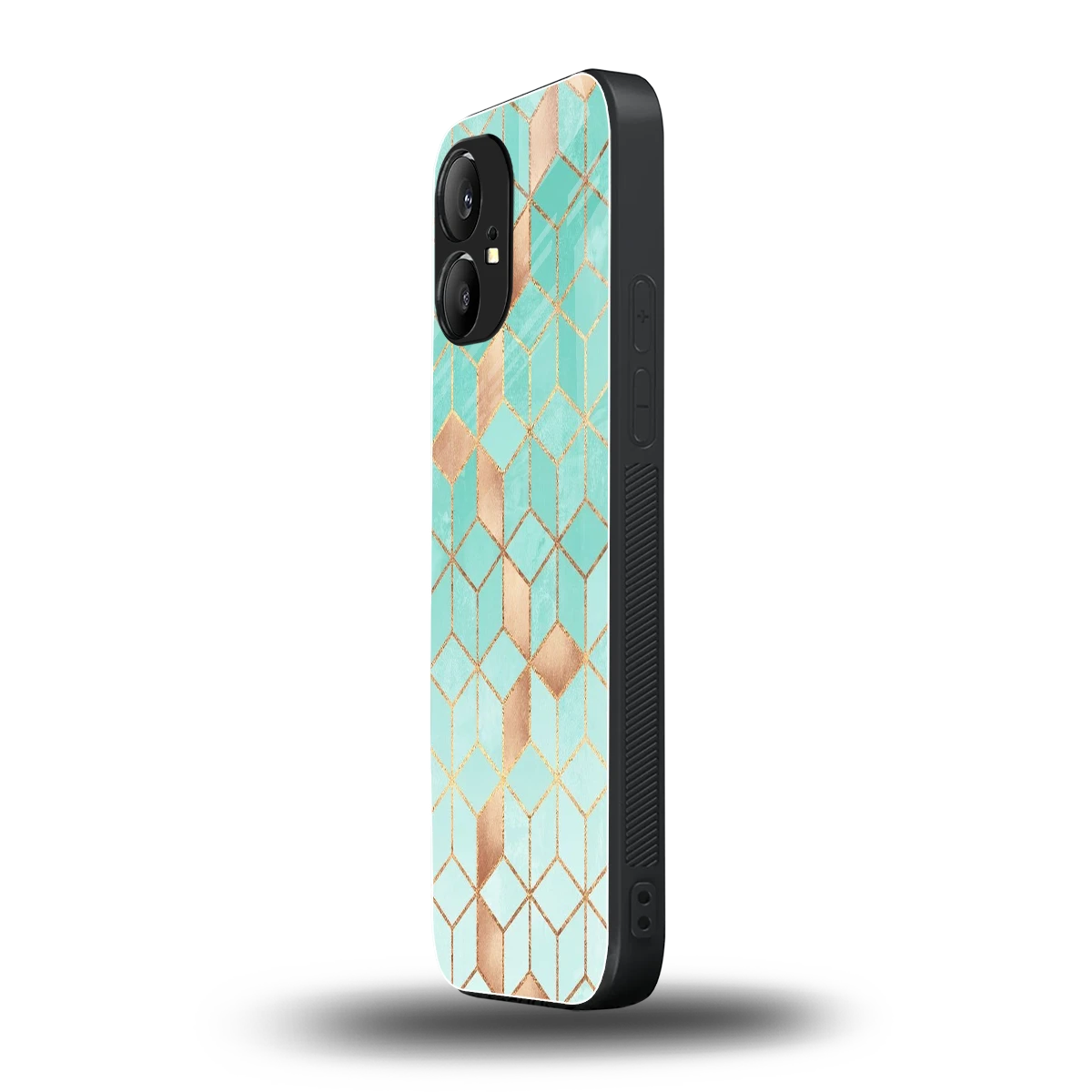 Aqua Mosaic nothing phone 1 mobile cover | shockproof glass phone case
