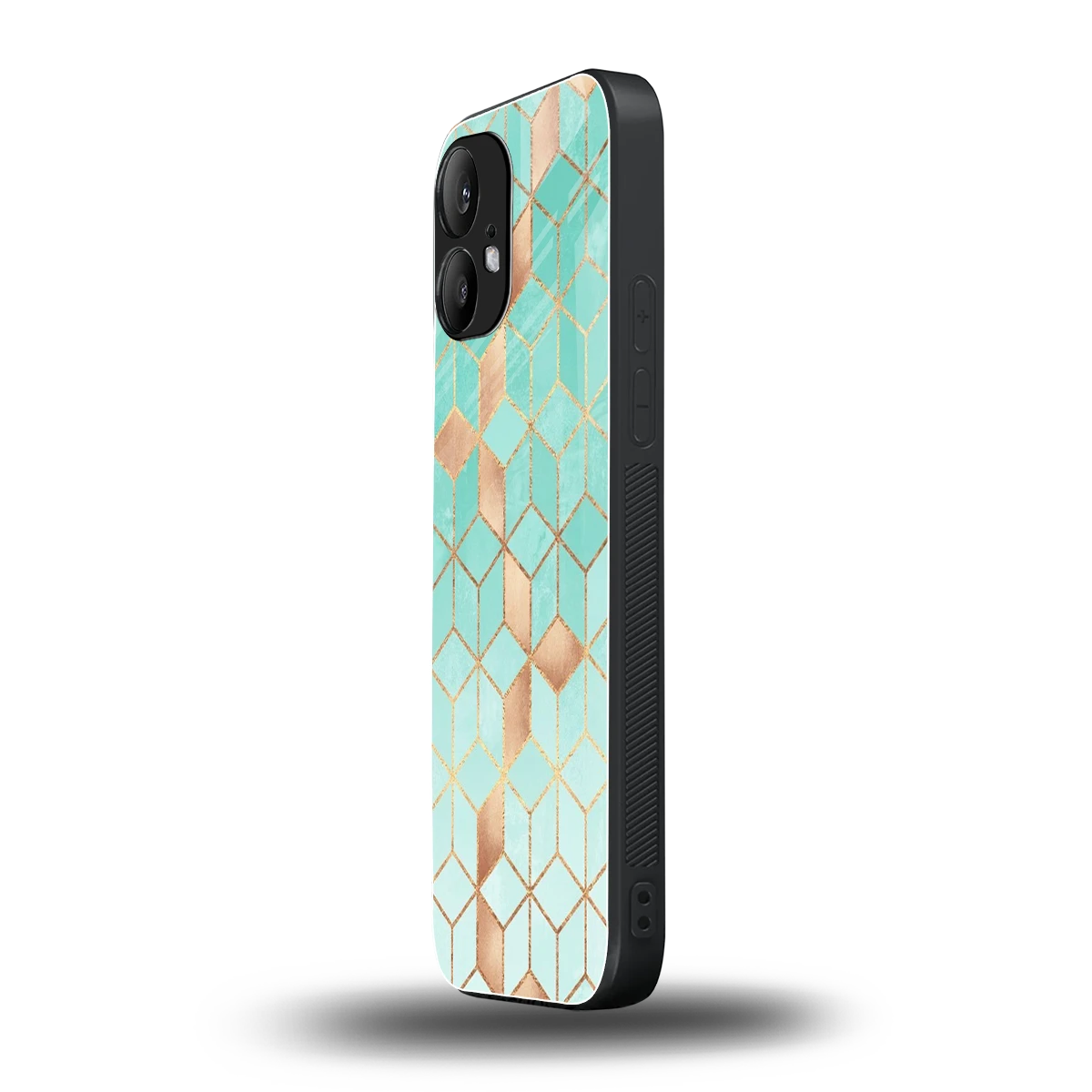 Aqua Mosaic nothing phone 2 mobile cover | shockproof glass phone case