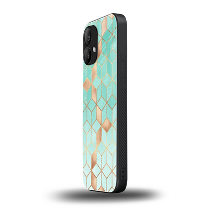 Aqua Mosaic nothing phone 2 mobile cover | shockproof glass phone case
