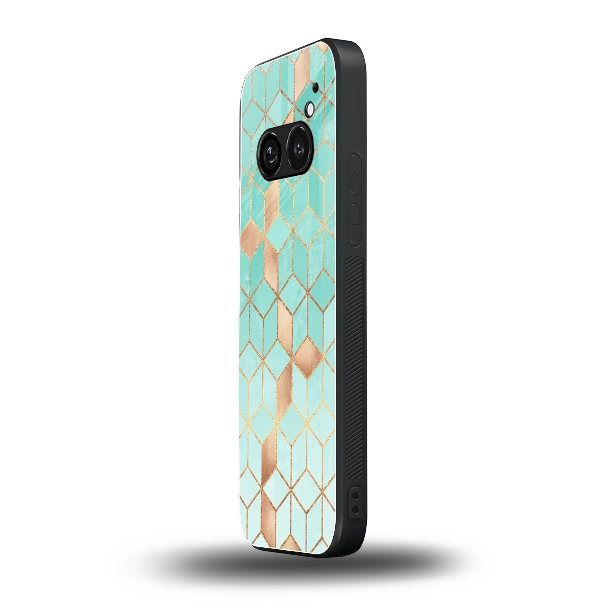 Aqua Mosaic nothing phone 2a plus mobile cover | shockproof glass phone case
