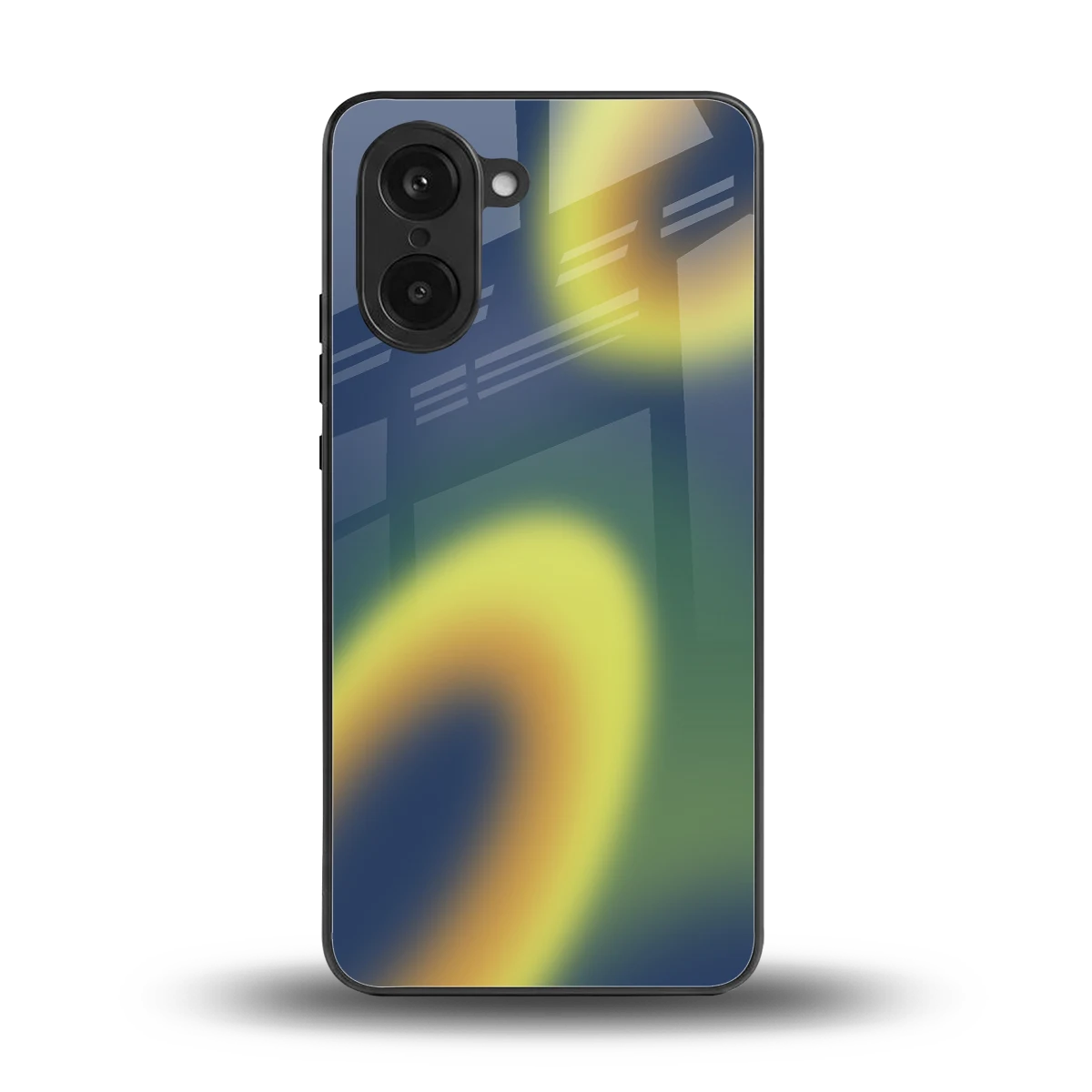 Aqua Sunset back phone cover | glass case for oneplus nord ce5 5g