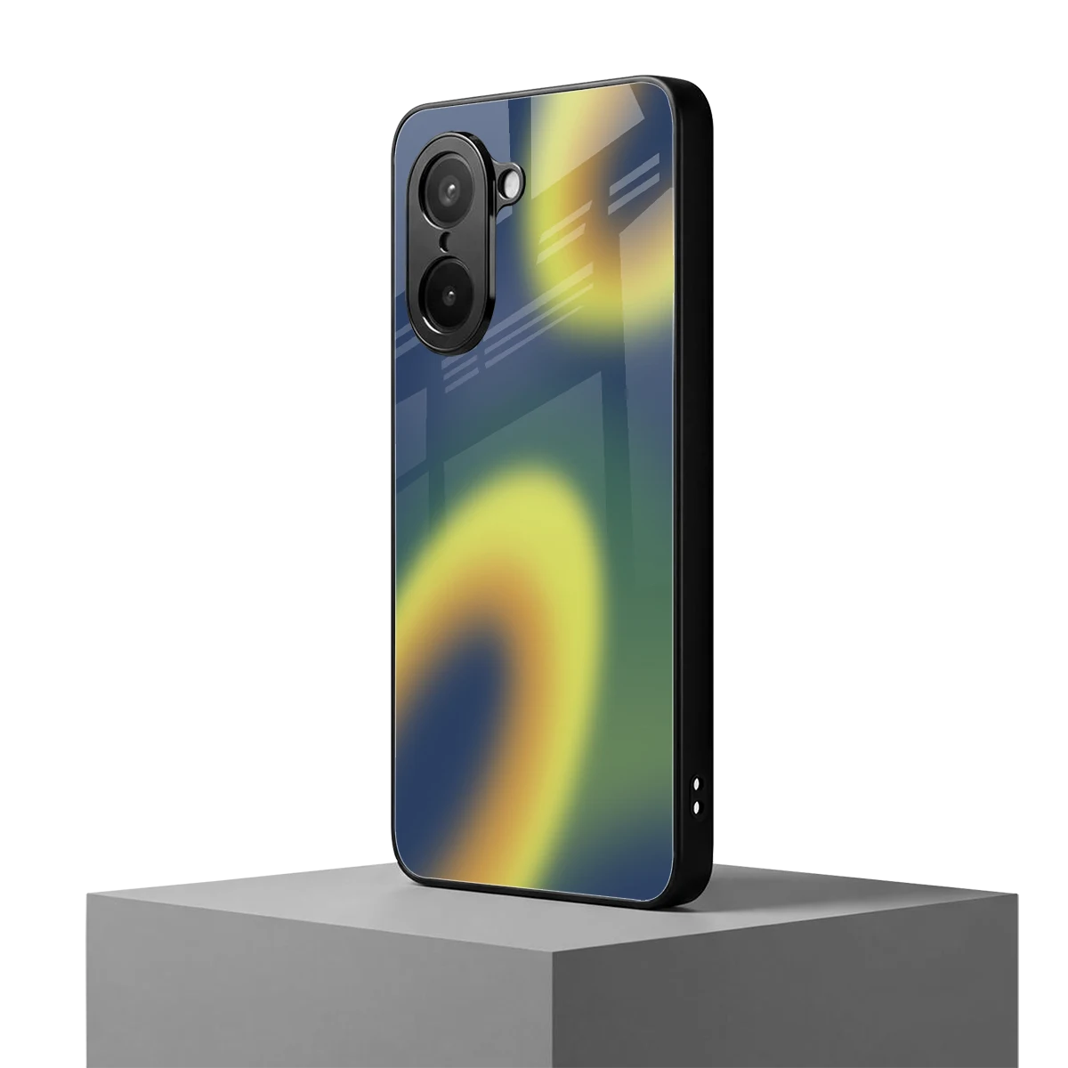 Aqua Sunset oneplus nord ce5 5g mobile cover | shockproof glass phone case