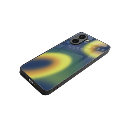 Aqua Sunset stylish phone case for oneplus nord ce5 5g | glossy glass and slim fit