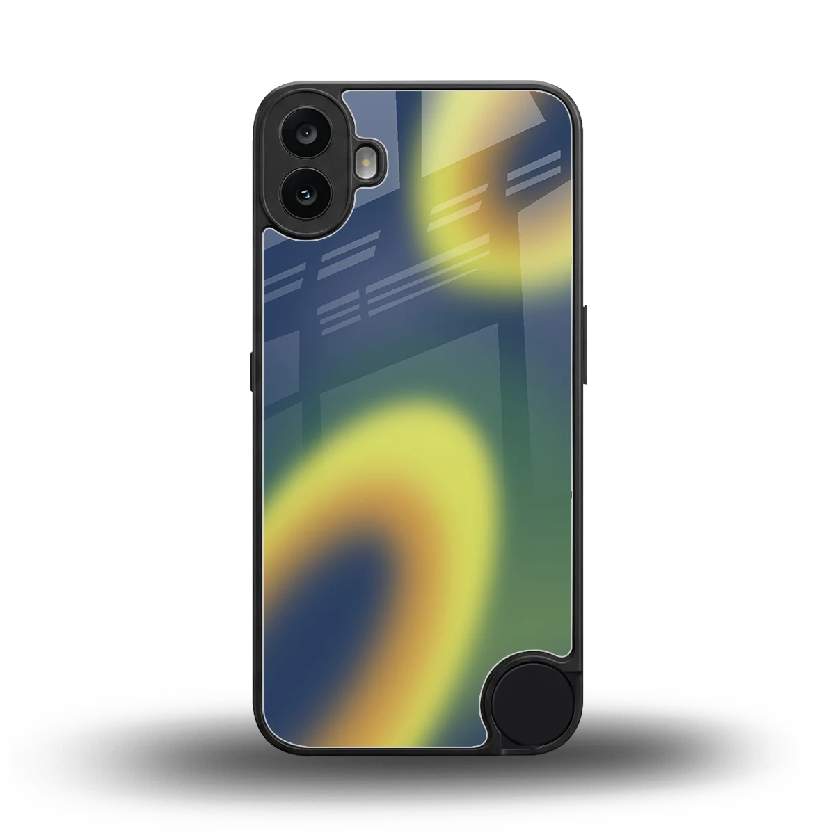Aqua Sunset back phone cover | glass case for cmf nothing phone 1