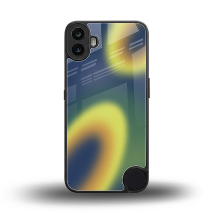 Aqua Sunset back phone cover | glass case for cmf nothing phone 1