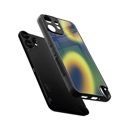 Aqua Sunset sleek cmf nothing phone 2 pro cover with tempered glass back and TPU edges