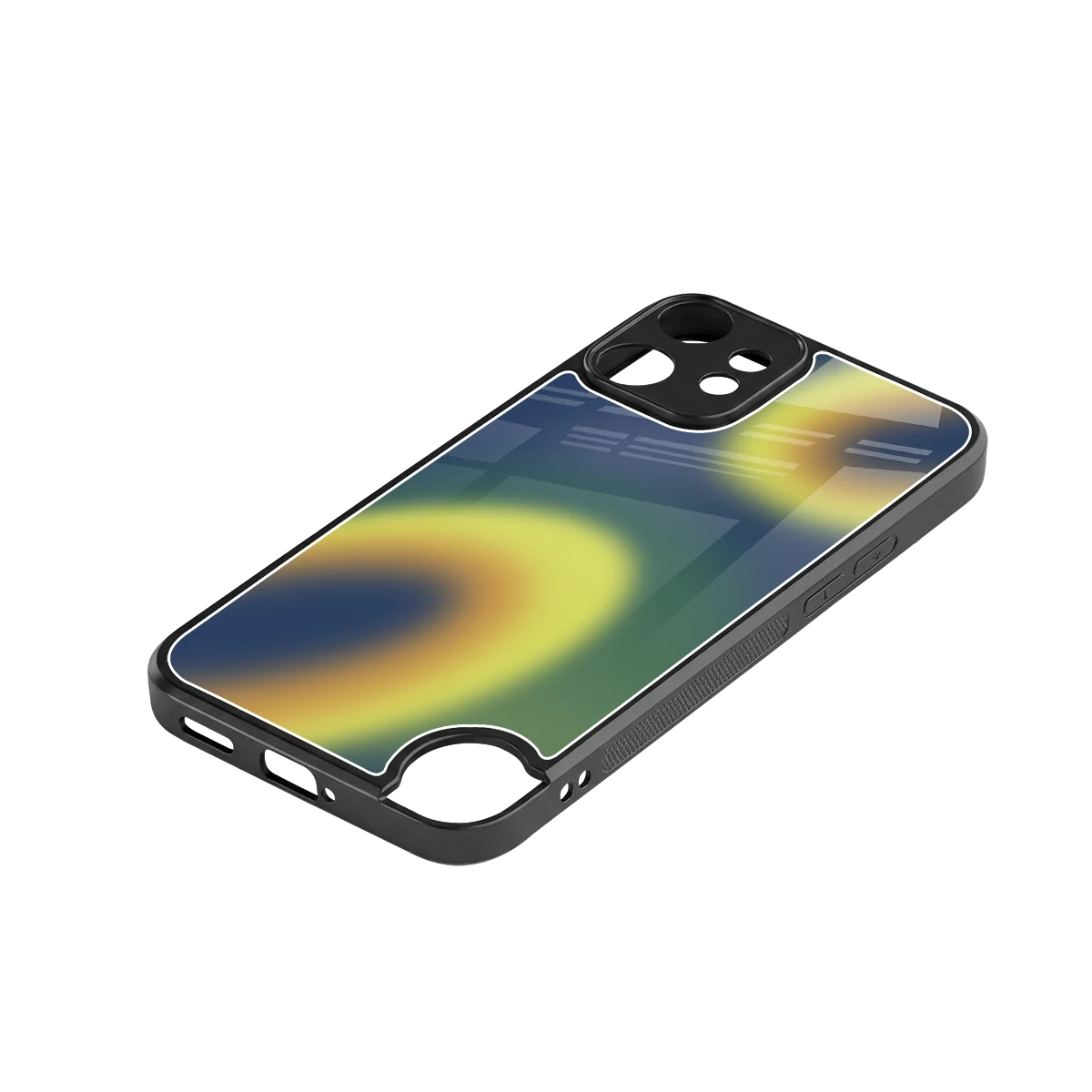 Aqua Sunset stylish phone case for cmf nothing phone 2 pro | glossy glass and slim fit