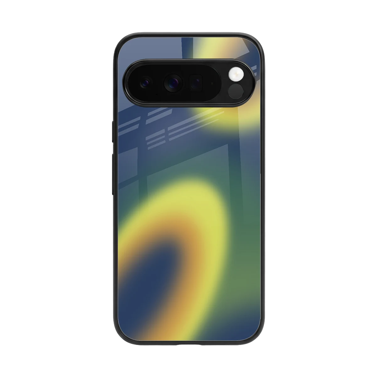 Aqua Sunset back phone cover | glass case for google pixel 10 pro xl