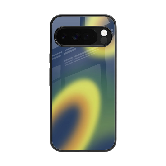 Aqua Sunset back phone cover | glass case for google pixel 10 pro xl