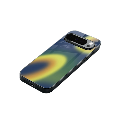 Aqua Sunset stylish phone case for google pixel 10 pro xl | glossy glass and slim fit