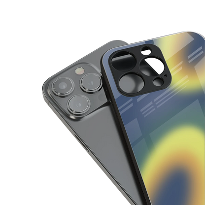 Aqua Sunset stylish phone case for iphone 13 mini | glossy glass and slim fit