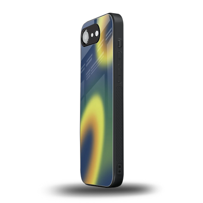 Aqua Sunset iphone 17e mobile cover | shockproof glass phone case
