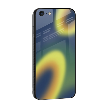 Aqua Sunset sleek iphone 6s cover with tempered glass back and TPU edges