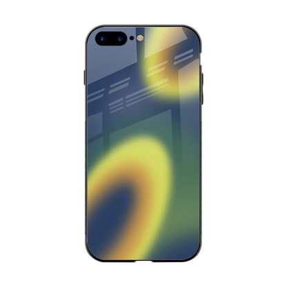Aqua Sunset back phone cover | glass case for iphone 8 plus