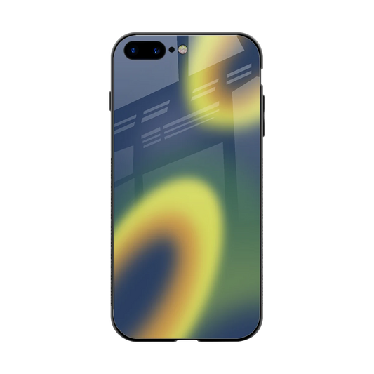 Aqua Sunset back phone cover | glass case for iphone 8 plus