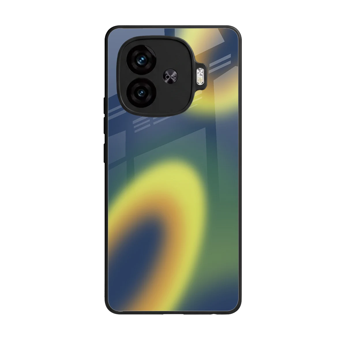 Aqua Sunset back phone cover | glass case for iqoo neo 10r 5g