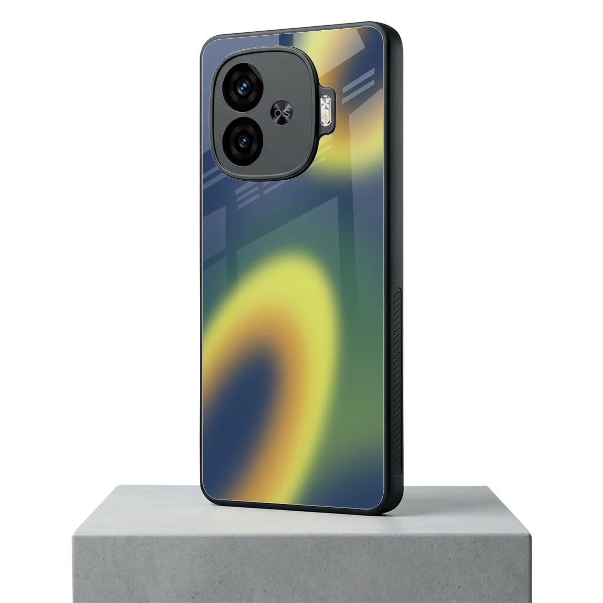Aqua Sunset iqoo neo 10r 5g mobile cover | shockproof glass phone case