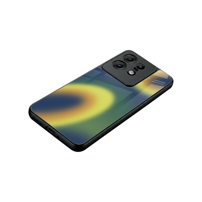 Aqua Sunset stylish phone case for motorola edge 50 pro | glossy glass and slim fit