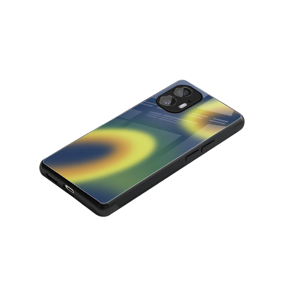Aqua Sunset stylish phone case for nothing phone 2 | glossy glass and slim fit