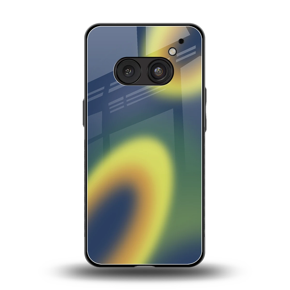 Aqua Sunset back phone cover | glass case for nothing phone 2a