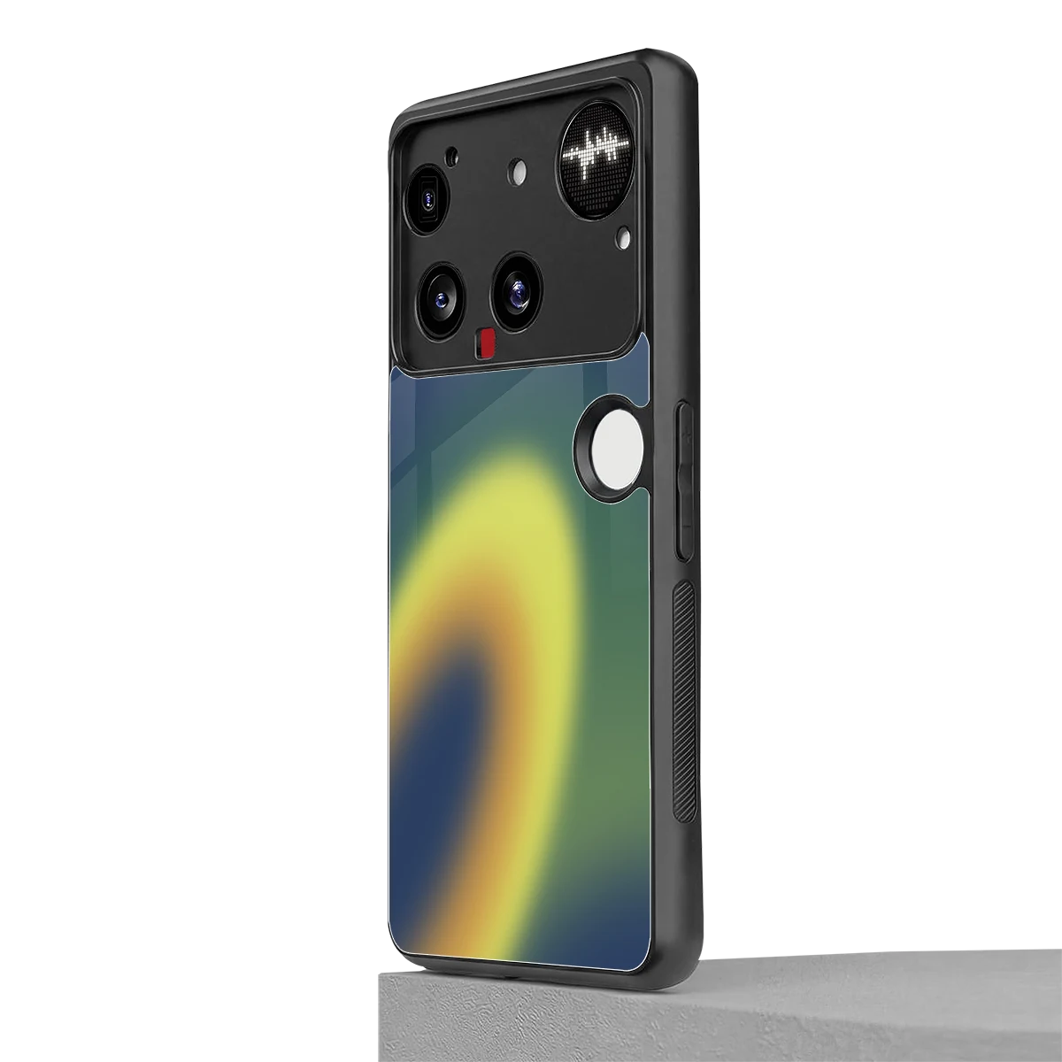 Aqua Sunset nothing phone 3 mobile cover | shockproof glass phone case