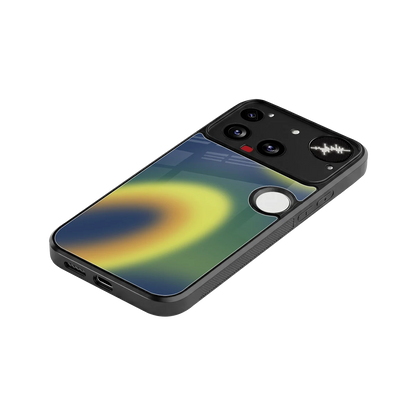 Aqua Sunset stylish phone case for nothing phone 3 | glossy glass and slim fit