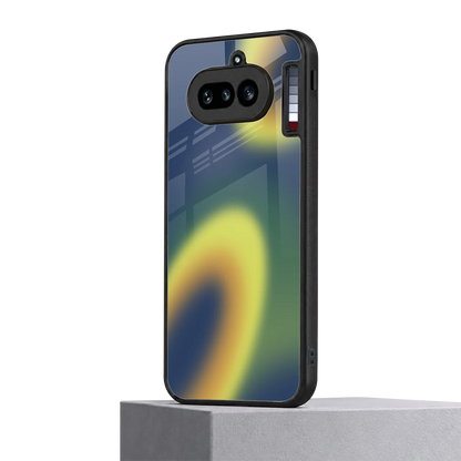 Aqua Sunset nothing phone 4a mobile cover | shockproof glass phone case