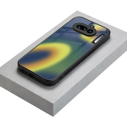 Aqua Sunset stylish phone case for nothing phone 4a | glossy glass and slim fit