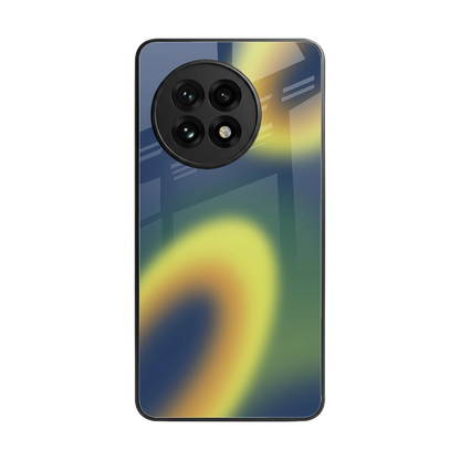 Aqua Sunset back phone cover | glass case for oneplus 13r