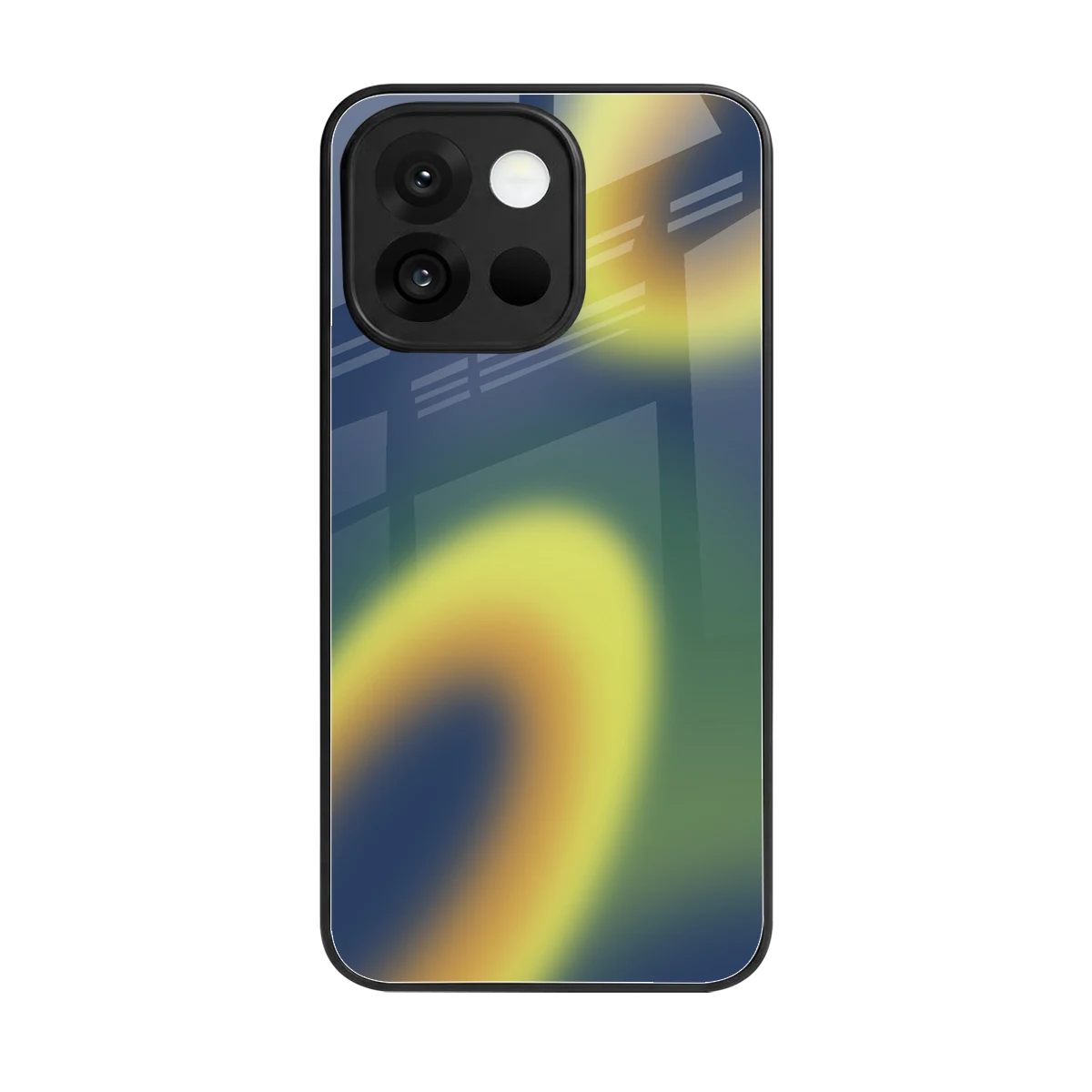 Aqua Sunset back phone cover | glass case for oneplus 13s