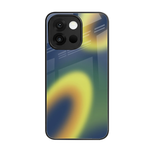Aqua Sunset back phone cover | glass case for oneplus 13s