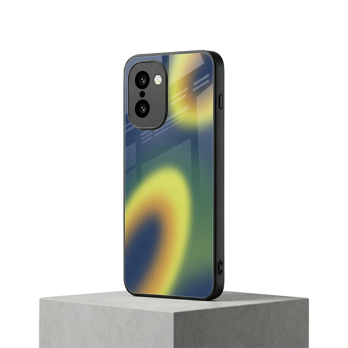 Aqua Sunset oneplus 15r mobile cover | shockproof glass phone case