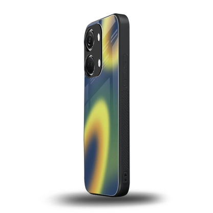 Aqua Sunset oneplus nord 3 mobile cover | shockproof glass phone case