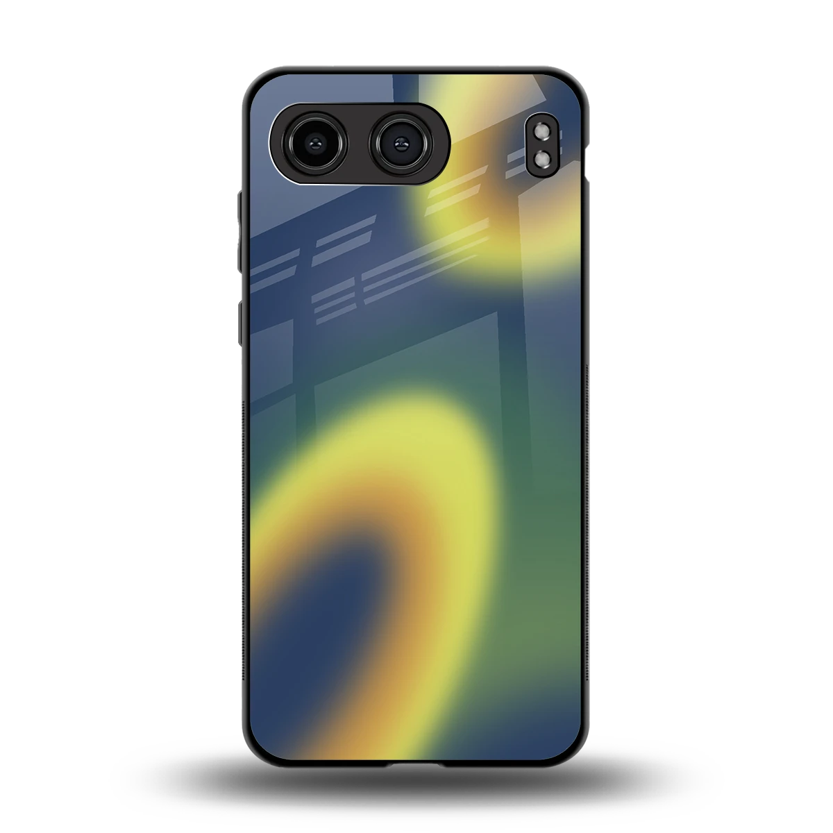Aqua Sunset back phone cover | glass case for oneplus nord 4