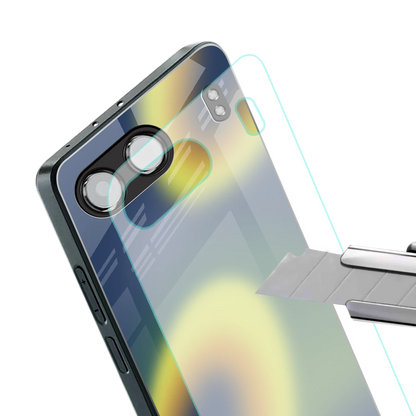 Aqua Sunset stylish phone case for oneplus nord 4 | glossy glass and slim fit