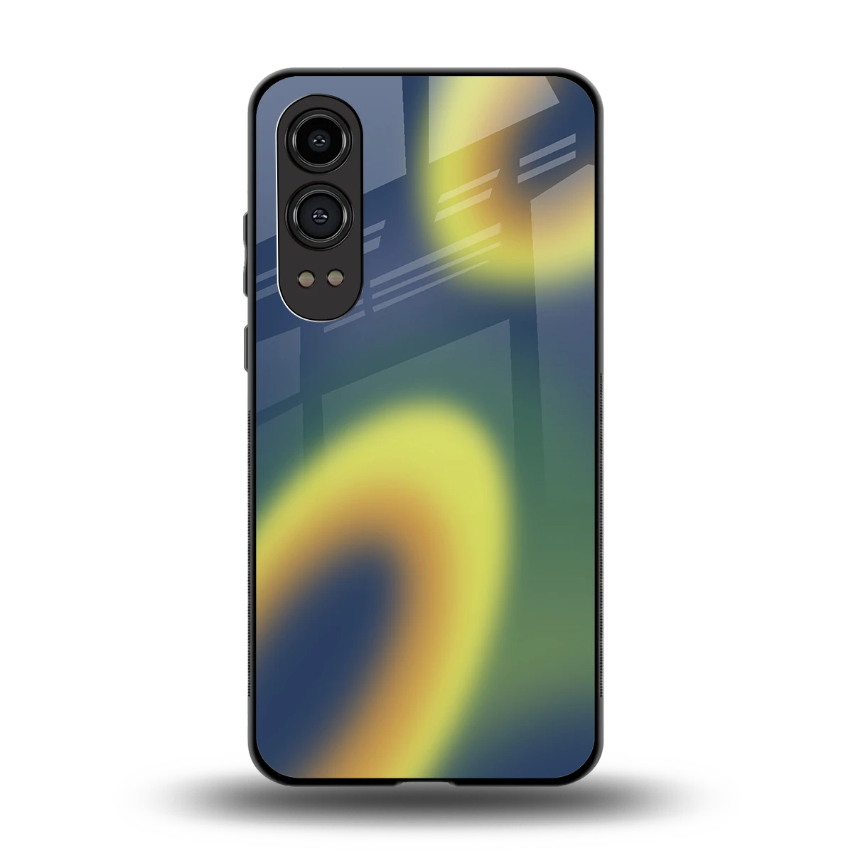 Aqua Sunset back phone cover | glass case for oneplus nord ce 4 lite