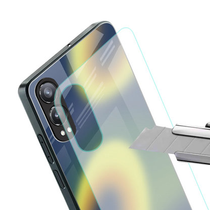 Aqua Sunset stylish phone case for oneplus nord ce 4 lite | glossy glass and slim fit