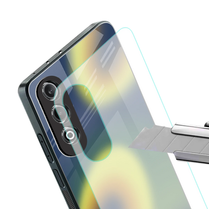 Aqua Sunset stylish phone case for oneplus nord ce 4 | glossy glass and slim fit