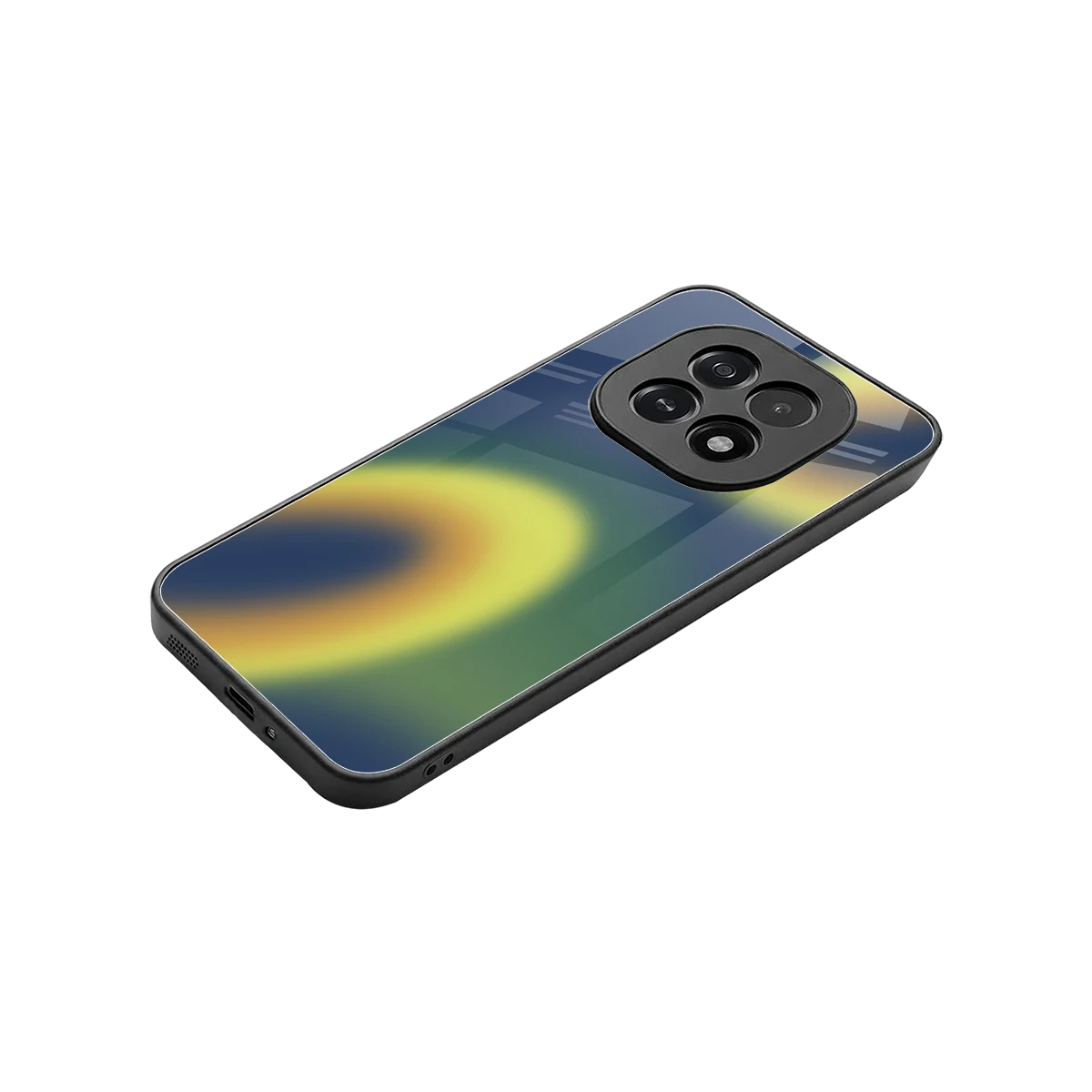 Aqua Sunset stylish phone case for oppo f29 5g | glossy glass and slim fit