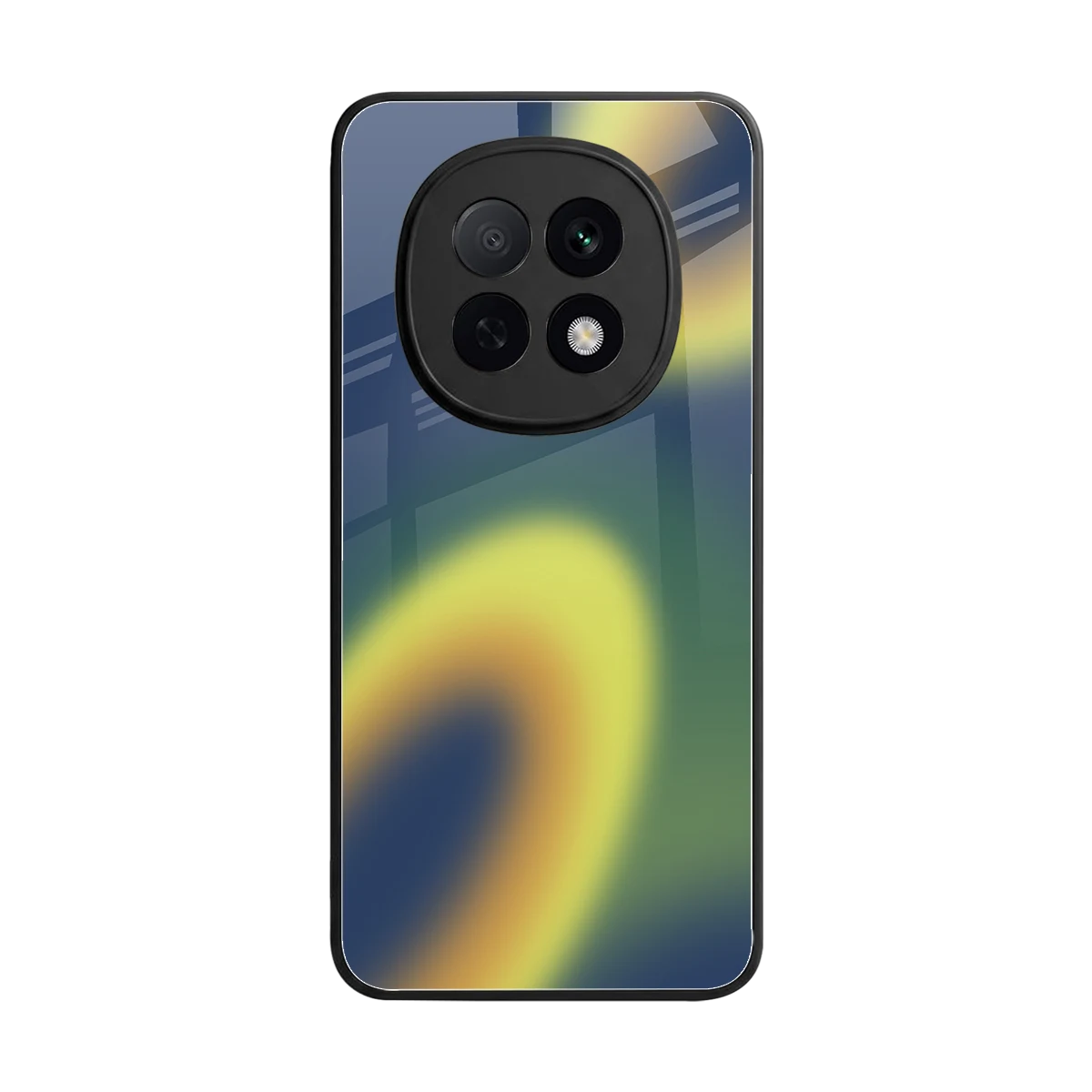 Aqua Sunset back phone cover | glass case for oppo f29 pro 5g