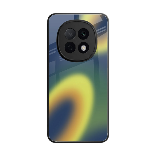 Aqua Sunset back phone cover | glass case for oppo f29 pro 5g