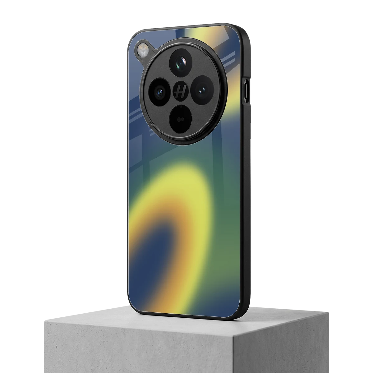 Aqua Sunset oppo find x8 mobile cover | shockproof glass phone case