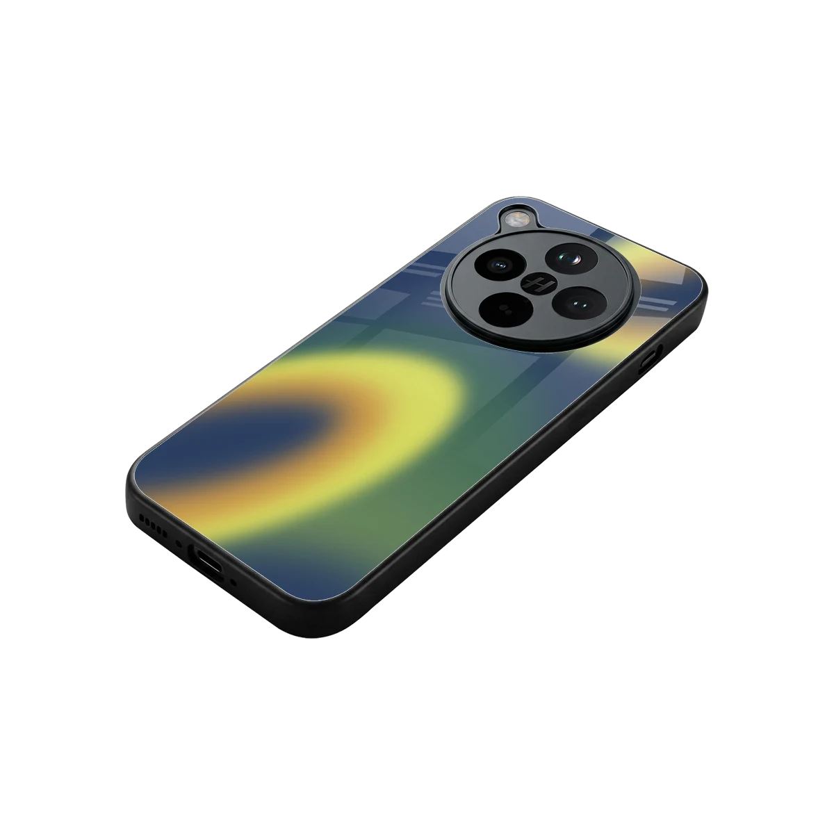 Aqua Sunset stylish phone case for oppo find x8 | glossy glass and slim fit