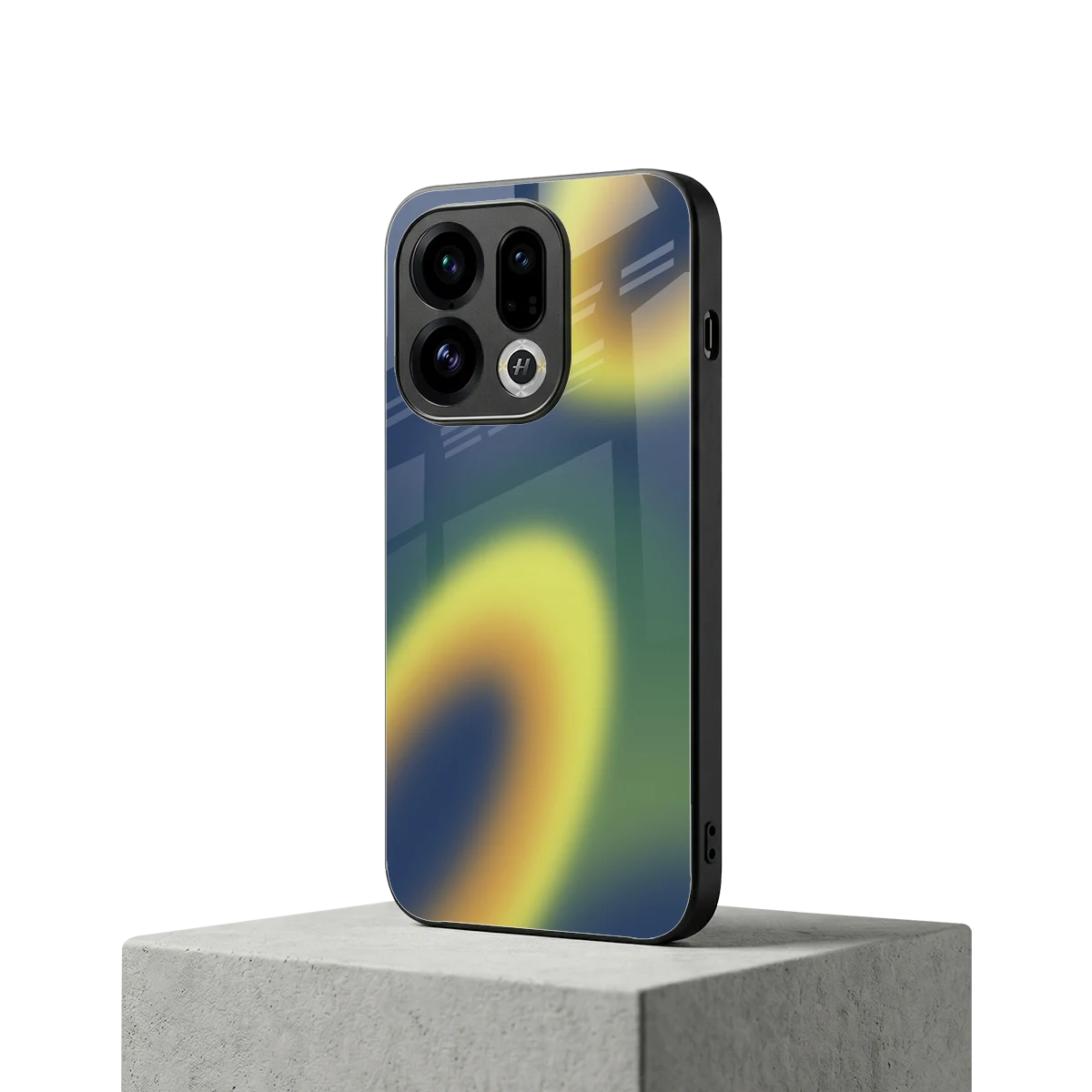 Aqua Sunset oppo find x9 mobile cover | shockproof glass phone case