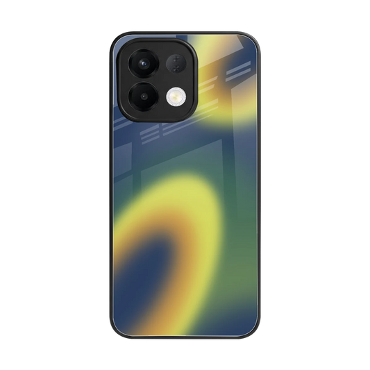 Aqua Sunset back phone cover | glass case for oppo k13 5g