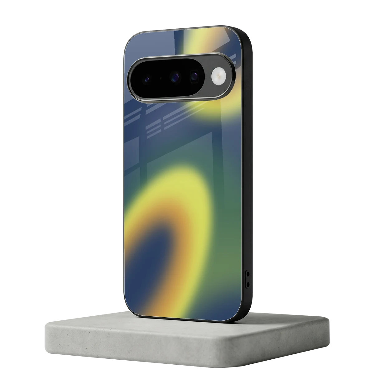 Aqua Sunset google pixel 10 mobile cover | shockproof glass phone case